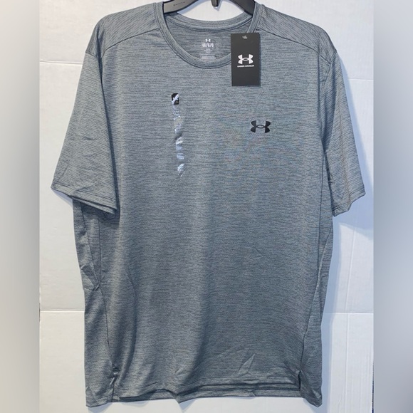 MENS UNDER ARMOR TECH VENT DRI-FIT TEE SHIRT - Picture 1 of 5